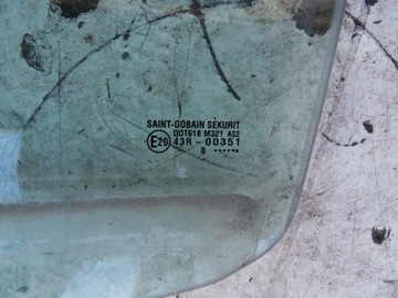 FIAT SEDICI 08R SUZUKI SX4 SKLO (OKNO) ZADNÍ LEVÝ
