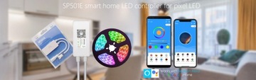 Цифровой контроллер SMART LED SP501 GOOGLE HOME-ALEXA