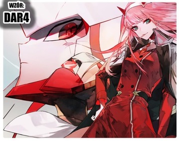 Podkładka anime pod mysz Darling in the FranXX