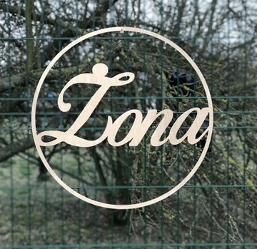 Koła na ślub Mąż Żona wesele napisy ozdobne na ści