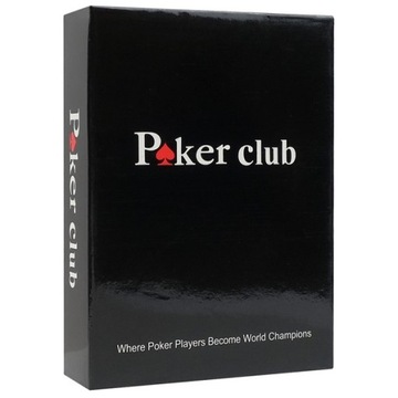 KARTY TALIE DO GRY 100% PLASTIK ZESTAW POKER