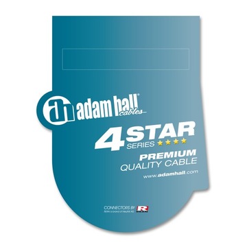 ADAM HALL K4BVV АУДИОКАБЕЛЬ РАЗЪЕМ - JACK STEREO 3м