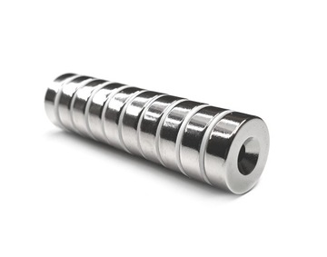 MAGNES NEODYMOWY POD WKRĘT 15x7/3,5x5 mm 10 SZTUK