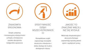 Горелка Kemppi FlexLITE TX 305W-Flex TIG, 4 м, КОЖА