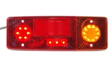 Lampa tylna ledowa we551 przyczepa waś