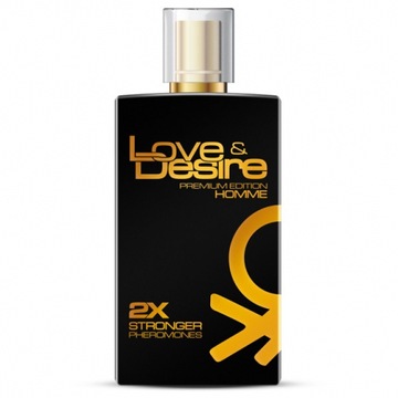 LOVE DESIRE PREMIUM GOLD ДУХИ С ФЕРОМОНАМИ ДЛЯ МУЖЧИН