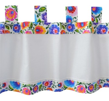 ZAZDROSTKA ZAZDROSKA BAWEŁNIANA ŁOWICKA 100x40 cm
