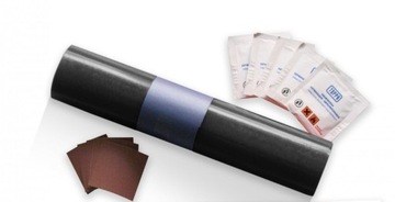 ZESTAW NAPRAWCZY DO PLANDEK ŁATA 220X32 CM CZARNY