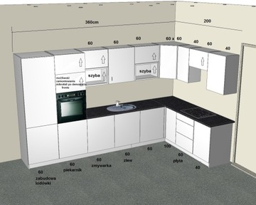 Projekt kuchni system VENTO + kupon na zakup 100zł