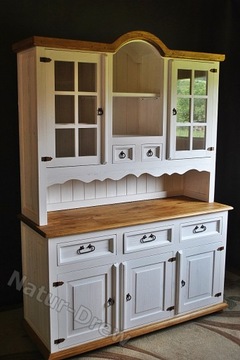 Сервант RUSTIC из беленого дерева, LOFT NEW