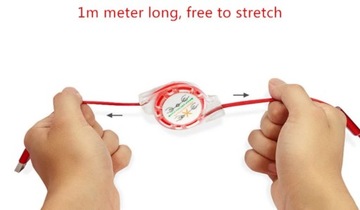 USB-КАБЕЛЬ С КАТУШКОЙ — iPhone, Type-C, micro USB
