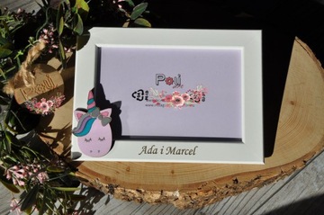 Текстовая гравировальная рамка + кролик-динозавр-самолет