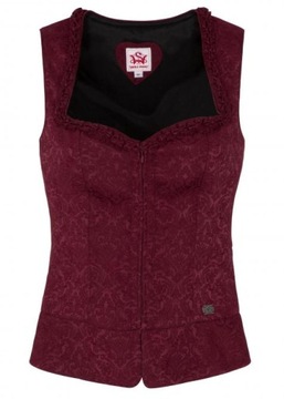 Kamizelka Damska Gorset Bordo Spieth&Wensky 40