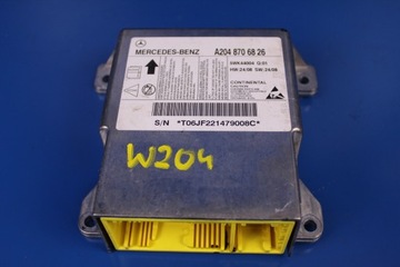 MERCEDES W204 C KLASA MODUŁ SENSOR PODUSZEK