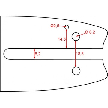 Направляющая 35 +2x Цепь VXL OREGON 3/8 для STIHL