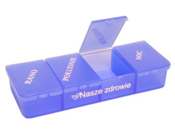 ДИСПЕНСЕР КОНТЕЙНЕР ДЛЯ ЛЕКАРСТВ ТАБЛЕТКИ 1X4