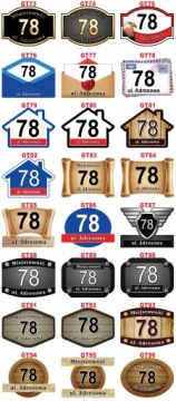 АДРЕСНАЯ ТАБЛИЧКА АДРЕС НОМЕР ДОМА Дорожный знак