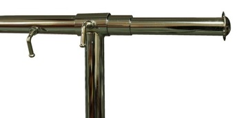 СТОЯЩАЯ ВЕШАЛКА ДЛЯ ОДЕЖДЫ 2 ПОРУЧИ ШКАФ НА КОЛЕСАХ