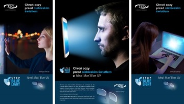 IDEAL MAX BLUE УФ-СТЕКЛЯННЫЕ ЛИНЗЫ