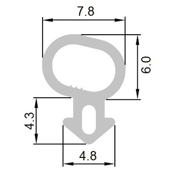 10х оконный уплотнитель КП-1А ПАНОРАМА