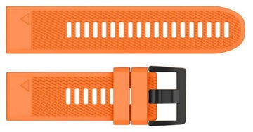 POMARAŃCZOWY Pasek Garmin FENIX 6S Sapphire