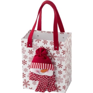 КПЛ. 2 РОЖДЕСТВЕНСКИЕ СУМКИ - снеговик