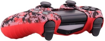 КРЫШКА СИЛИКОНОВАЯ СИЛИКОНОВАЯ ЗАЩИТА PANDAREN PS4 Pixel Moro Red