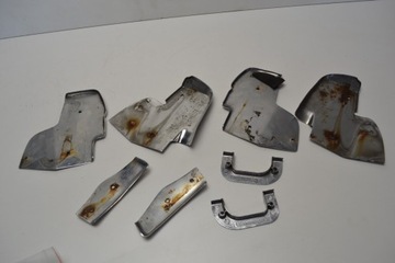 Mercedes W126 SEC Nakładki osłony chrom drzwi kpl.