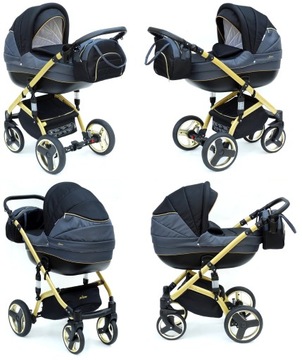JACKMAR МНОГОФУНКЦИОНАЛЬНАЯ ДЕТСКАЯ КОЛЯСКА SPIRO GOLD