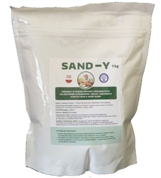 SANDY DEZYNFEKCJA PIASKOWNIC PIASKU PLACU PLAŻ 1KG