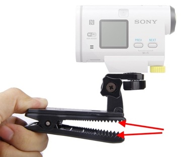Вращающийся держатель CLIP для SONY ACTION CAM