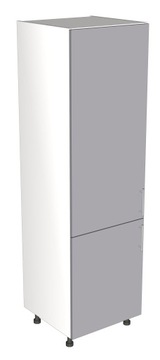 КОМПЛЕКТ КУХОННОГО ШКАФА SIMPLE C. МАТОВЫЙ СЕРЫЙ.