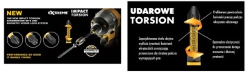 5 ударных бит Torsion TX20/57 мм DT7395T