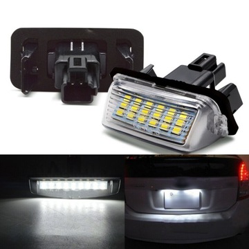 LED LAMPY TABULKY TOYOTA PRIUS C OD 11.2012