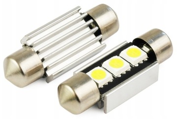 Rurka 3 LED C5W C10W CAN BUS canbus SMD 36 mm