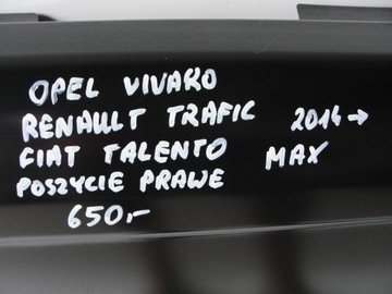 LEM PRAVÉ OPEL VIVARO TRAFIC TALENTO MAX 14-
