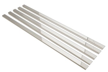 МЕТАЛЛИЧЕСКАЯ ПОЛОСКА СТАЛЬ СЕРЕБРЯНЫЙ БЛЕСК 2,0 x 89,8 см