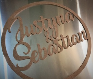 Круг с именами на свадьбу, свадебное оформление, инициалы