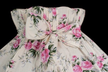 Абажур с бантом ENGLISH ROSES FLOWERS CREAM 51