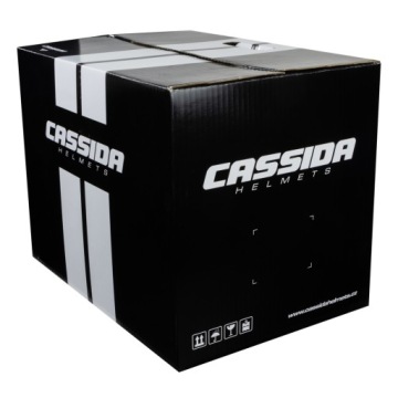 КЛАССИЧЕСКИЙ СВЕТОДИОДНЫЙ МОТОШЛЕМ СВЕТООТРАЖАЮЩИЙСЯ CASSIDA XS