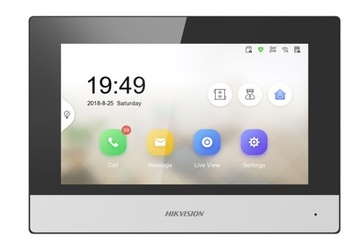 IP-видеодомофон HIKVISION DS-KH6320-WTE1 с 7-дюймовым ЖК-дисплеем