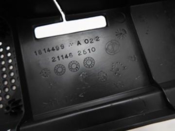 Кронштейн опоры задней полки левый Fiat Uno 3D