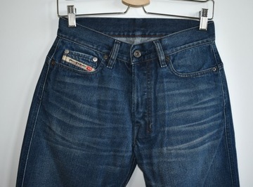 DIESEL oryginalne spodnie jeansy okazja roz 28