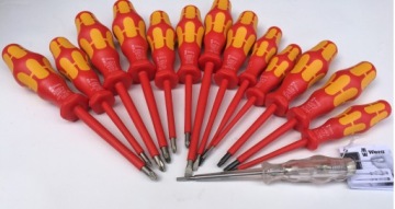WERA Отвертки, изолированные отвертки, набор VDE