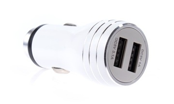 PODWÓJNA ŁADOWARKA SAMOCHODOWA 2xUSB 1/3.1LIBOX