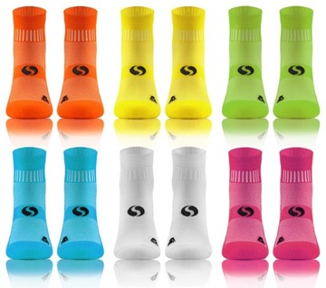 усиленные разноцветные спортивные НОСКИ для бега