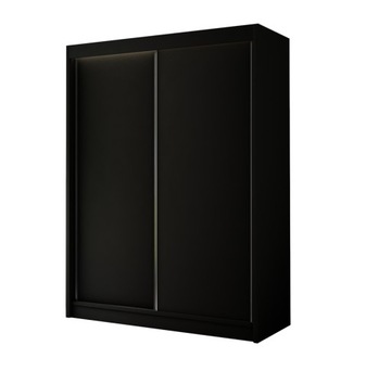 Szafa przesuwna 120cm Czarna do Sypialni !