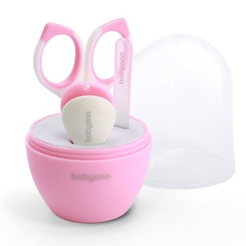 398/02 НАБОР ДЛЯ УХОДА ЗА НОГТЯМИ, РОЗОВЫЙ BabyOno