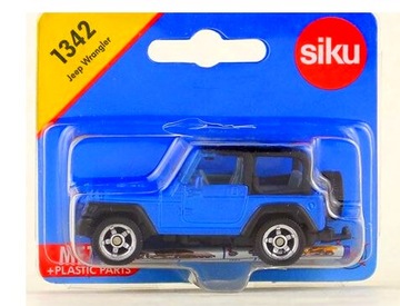Siku 1342 Samochód osobowy Jeep Wrangler niebieski