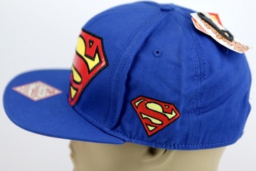 Czapka z daszkiem męska młodzieżowa Superman DC-Comics 55-60cm SNAPBACK